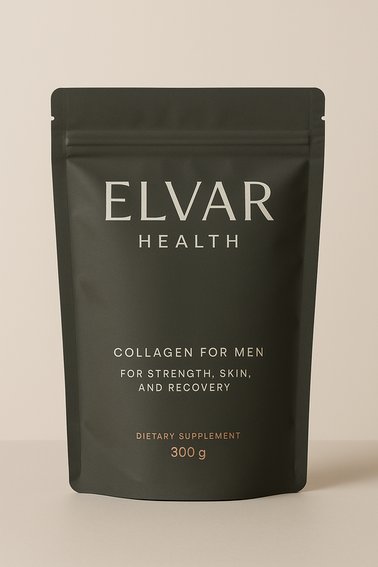 Elvar Health | Daily Collagen for Men | Pouch